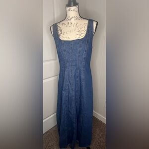 Joie Blue Structured Denim Dress